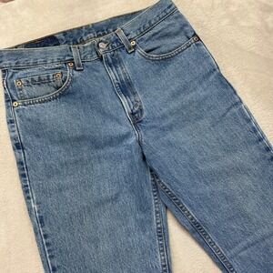 Vintage Levi's 512 Jeans Mens 32x32 Tapered Leg Light Wash Denim Classic Fit Y2K